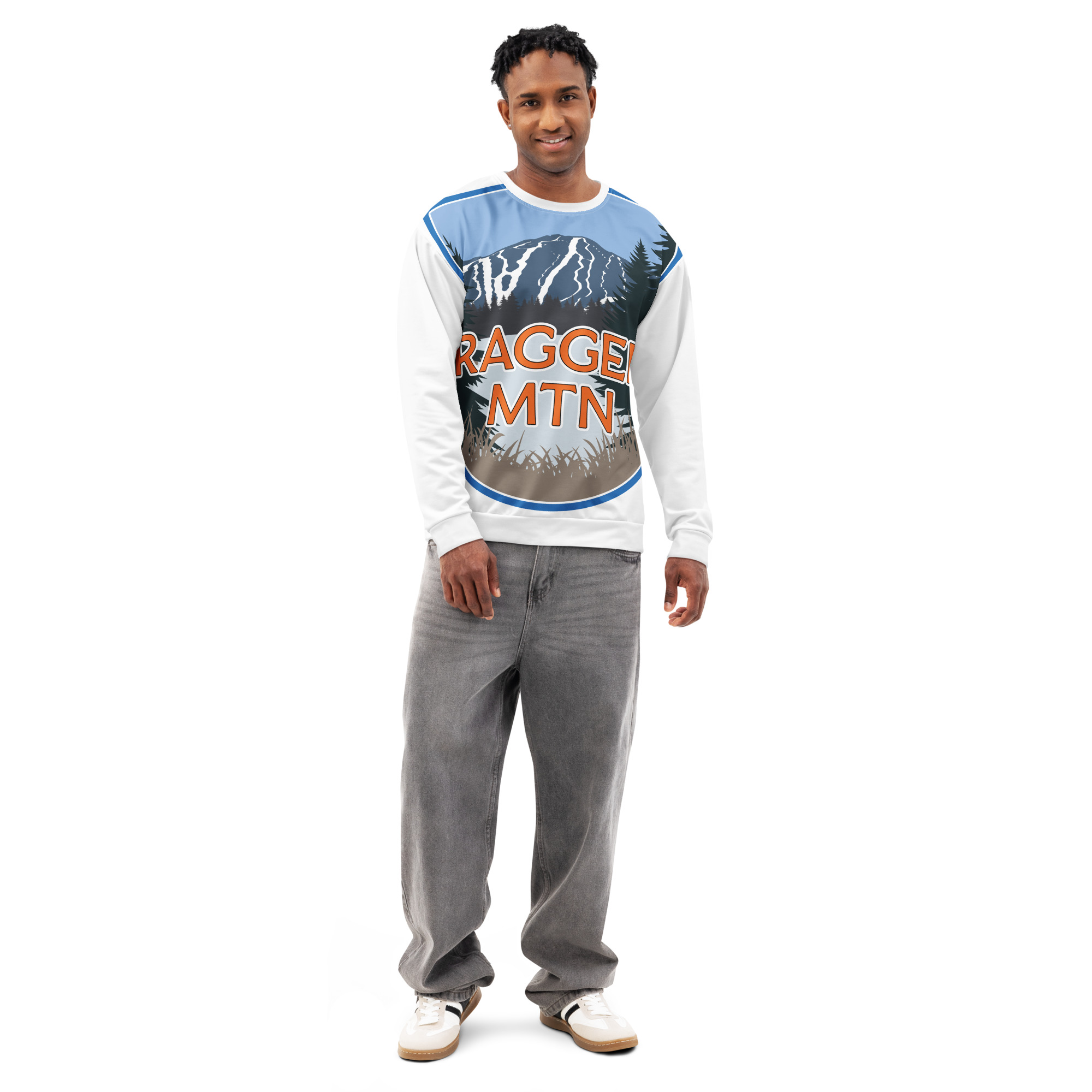 Ragged Mtn Unisex cotton sweatshirt - Image 2