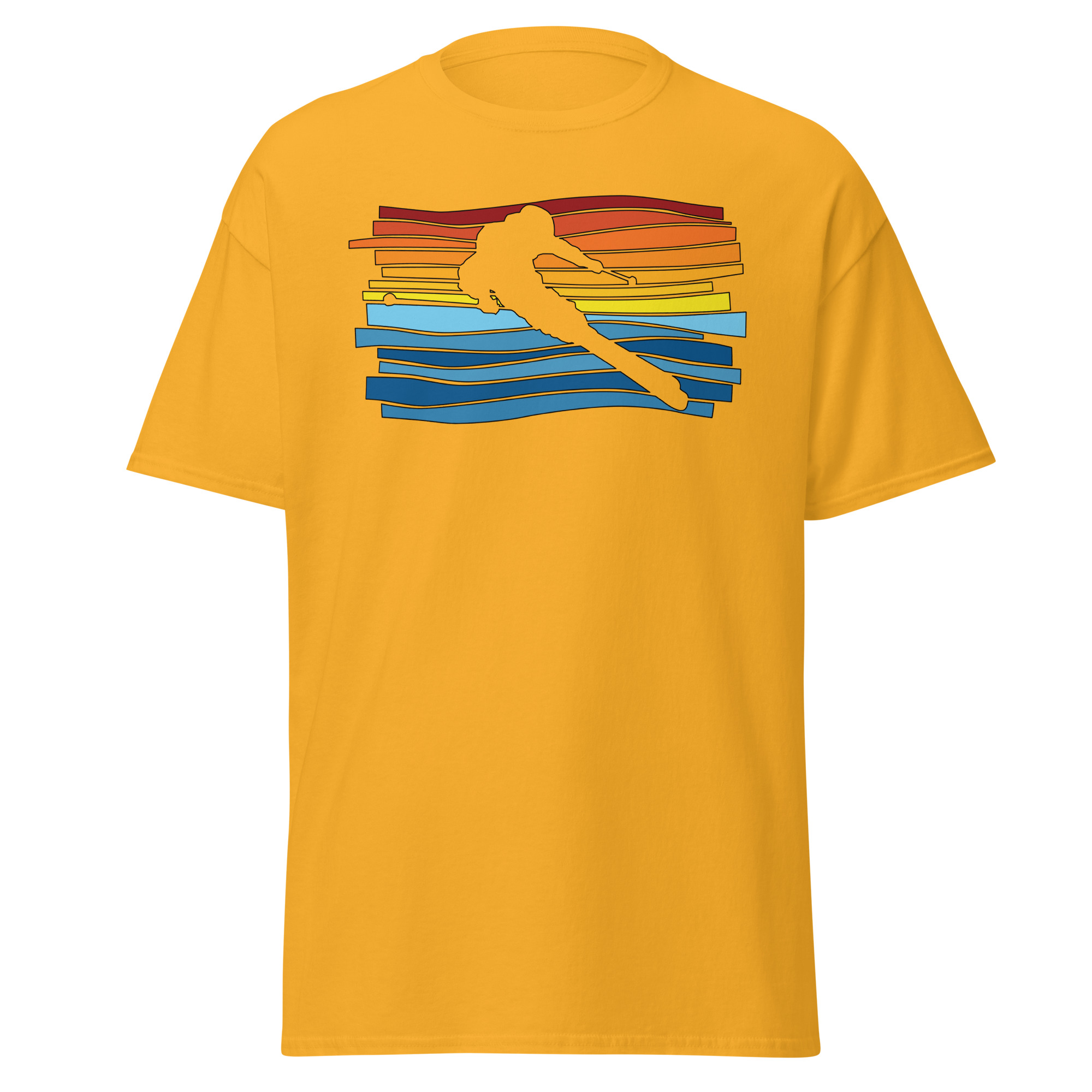 Skier Sunset Strips Unisex classic tee - Image 7
