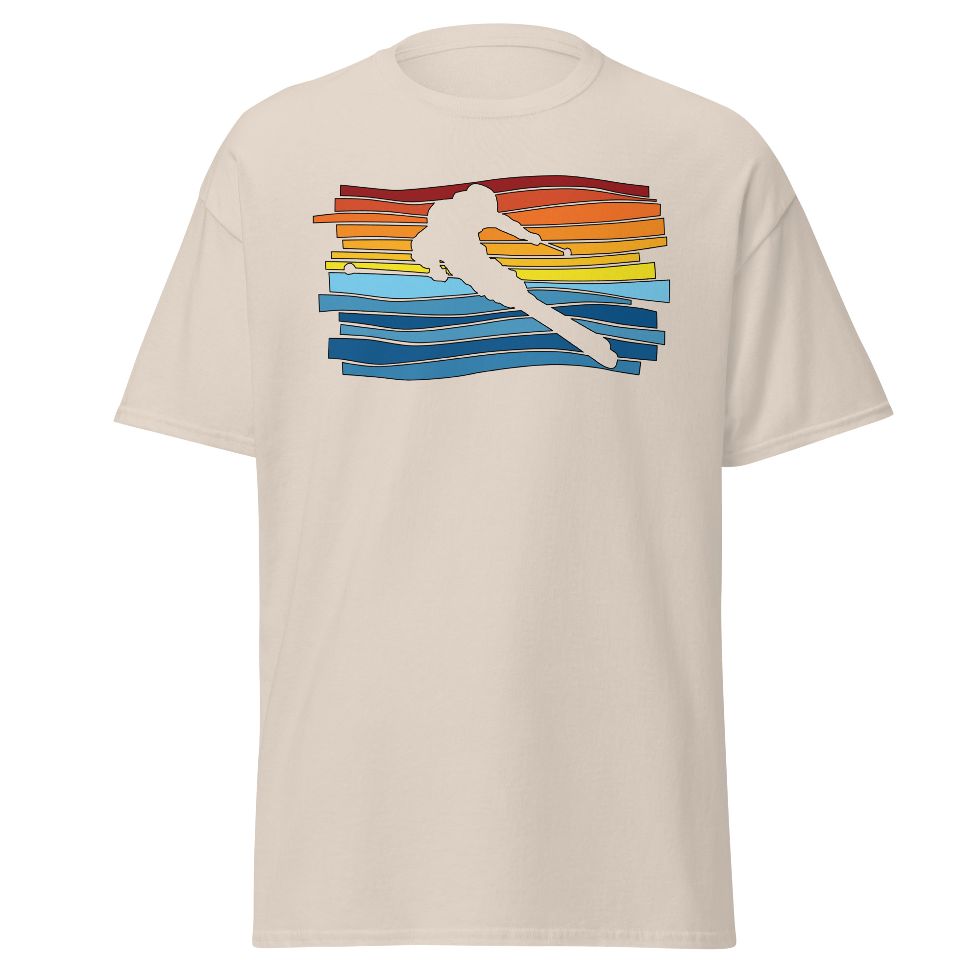 Skier Sunset Strips Unisex classic tee - Image 10