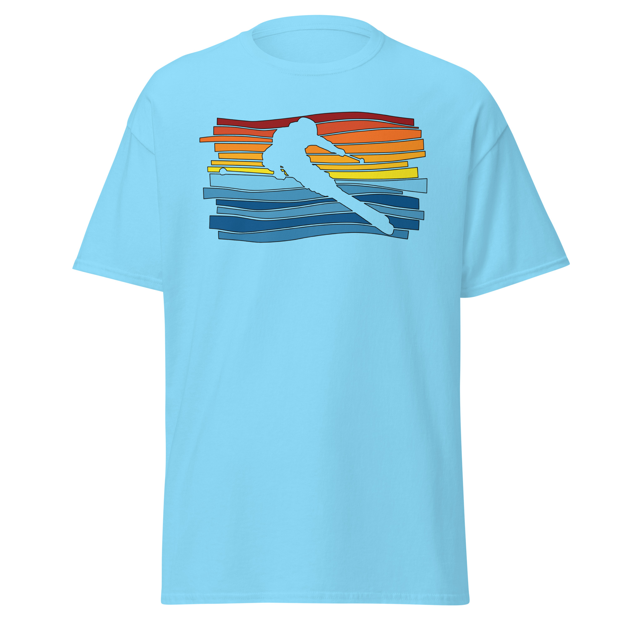 Skier Sunset Strips Unisex classic tee - Image 9