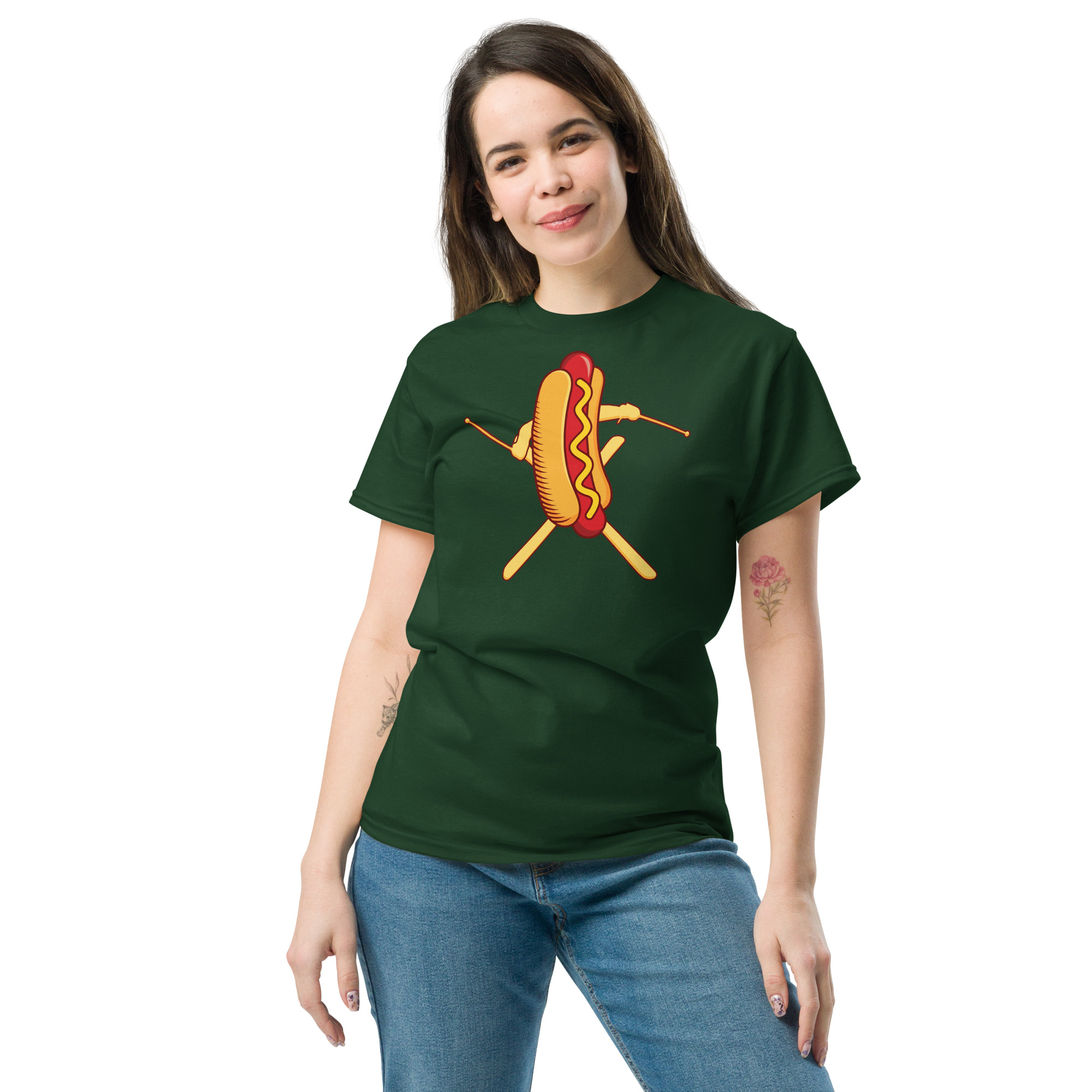 Hot Dawg Iron Cross Unisex classic tee - Image 5