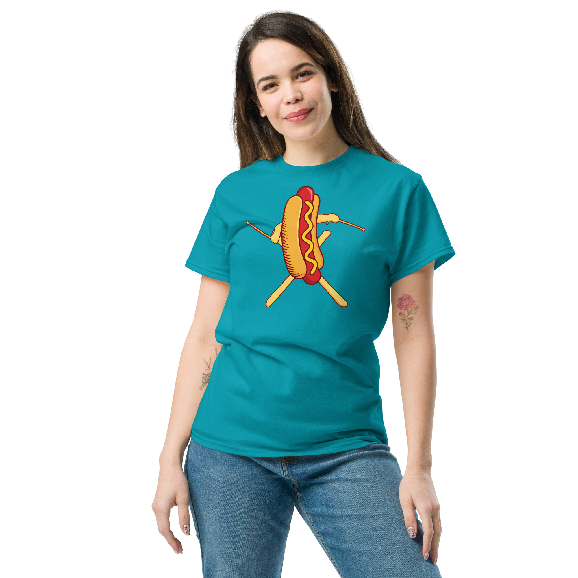 Hot Dawg Iron Cross Unisex classic tee - Image 7
