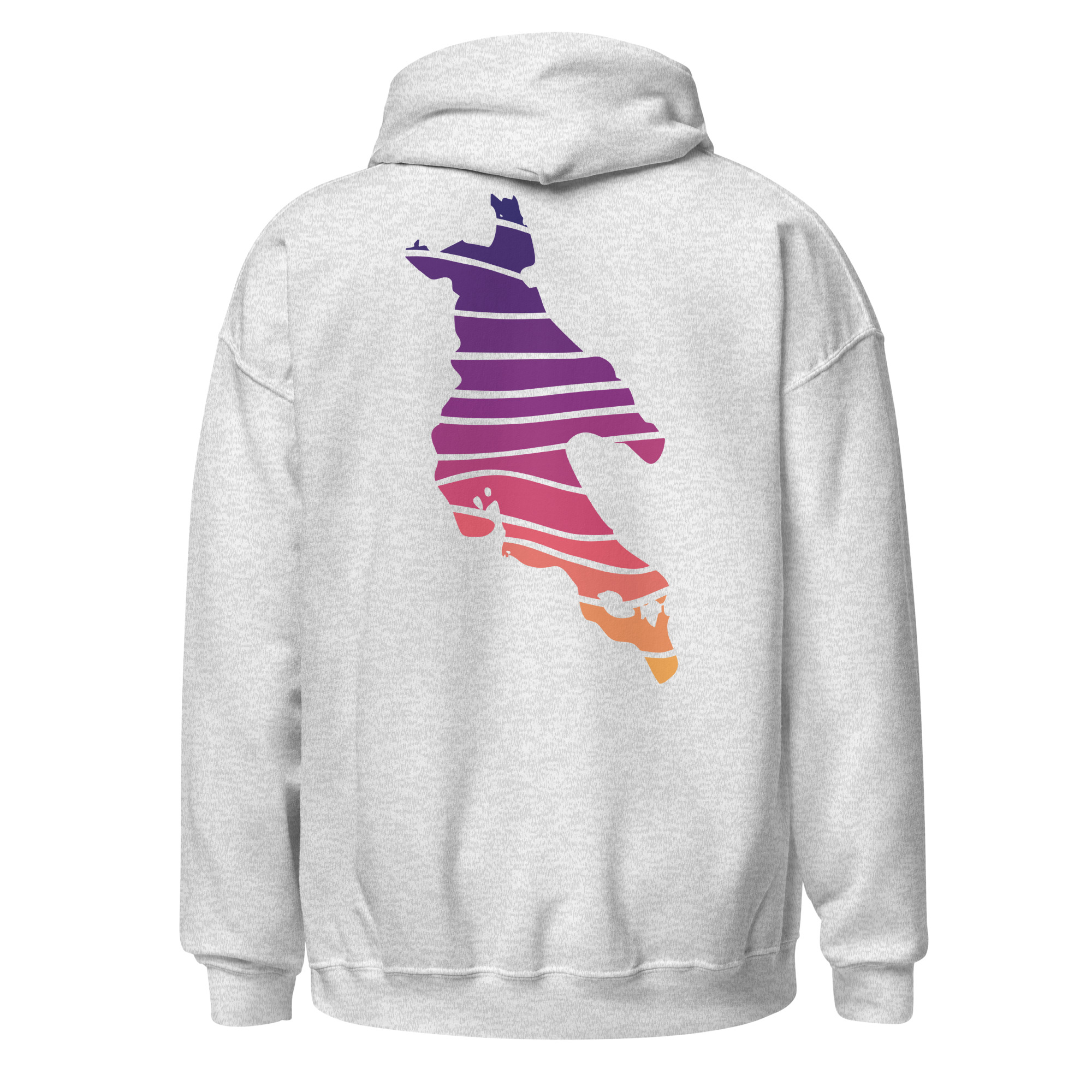 Sunset Strip 2 sided Light Unisex Hoodies - Image 11