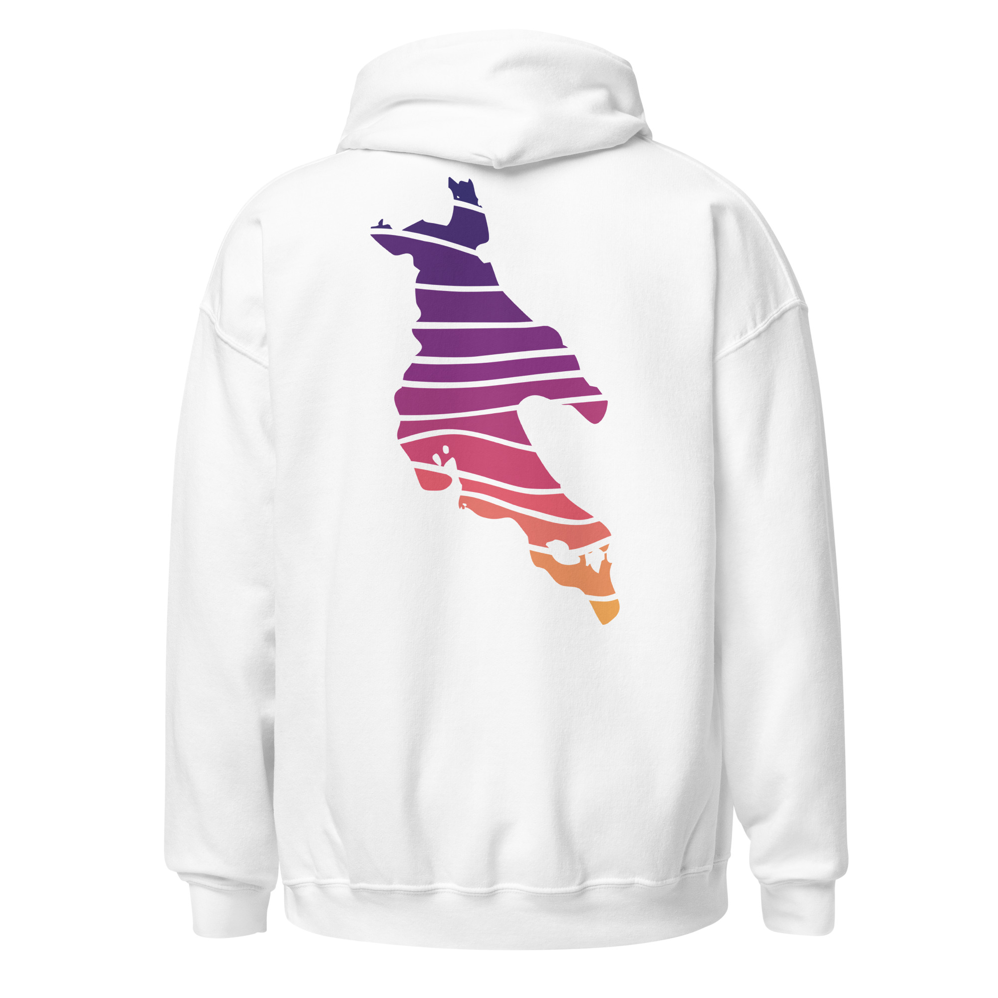 Sunset Strip 2 sided Light Unisex Hoodies - Image 13