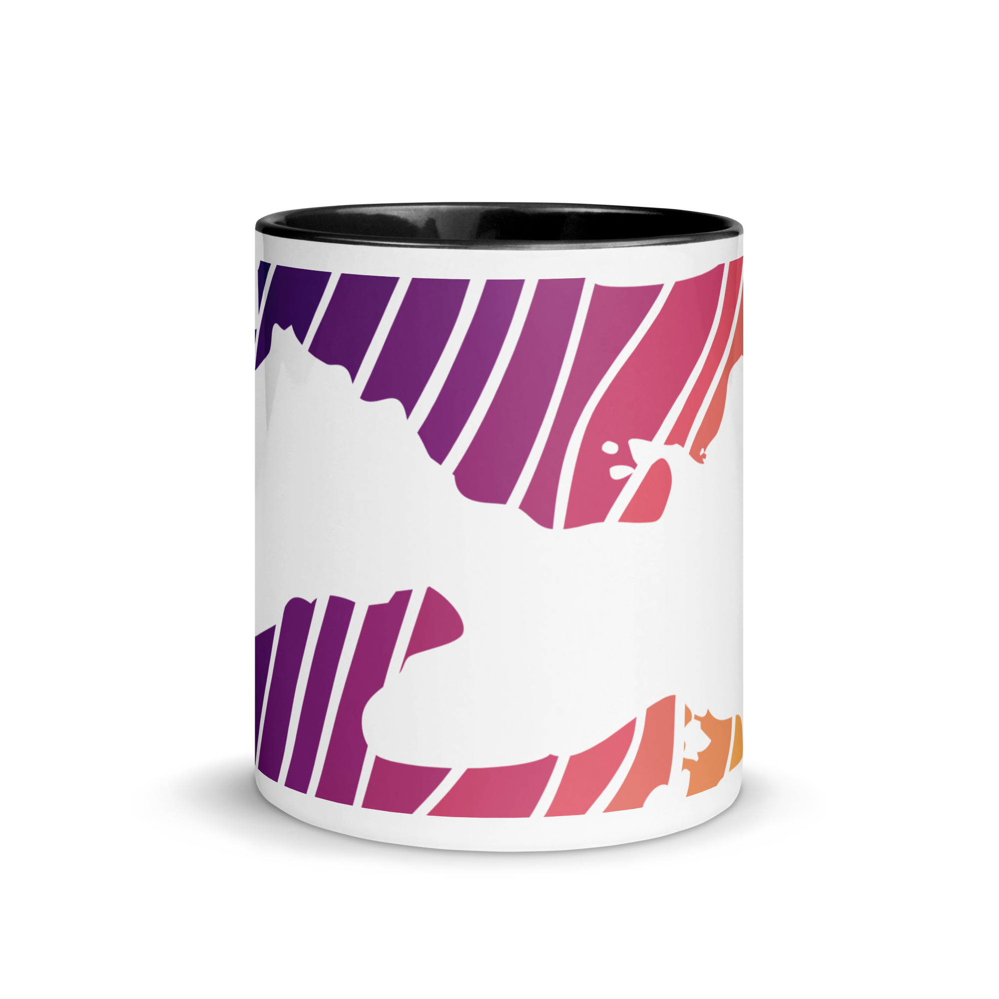 Sunset Strips on Newfound Lake Mug with Color Inside - Image 3