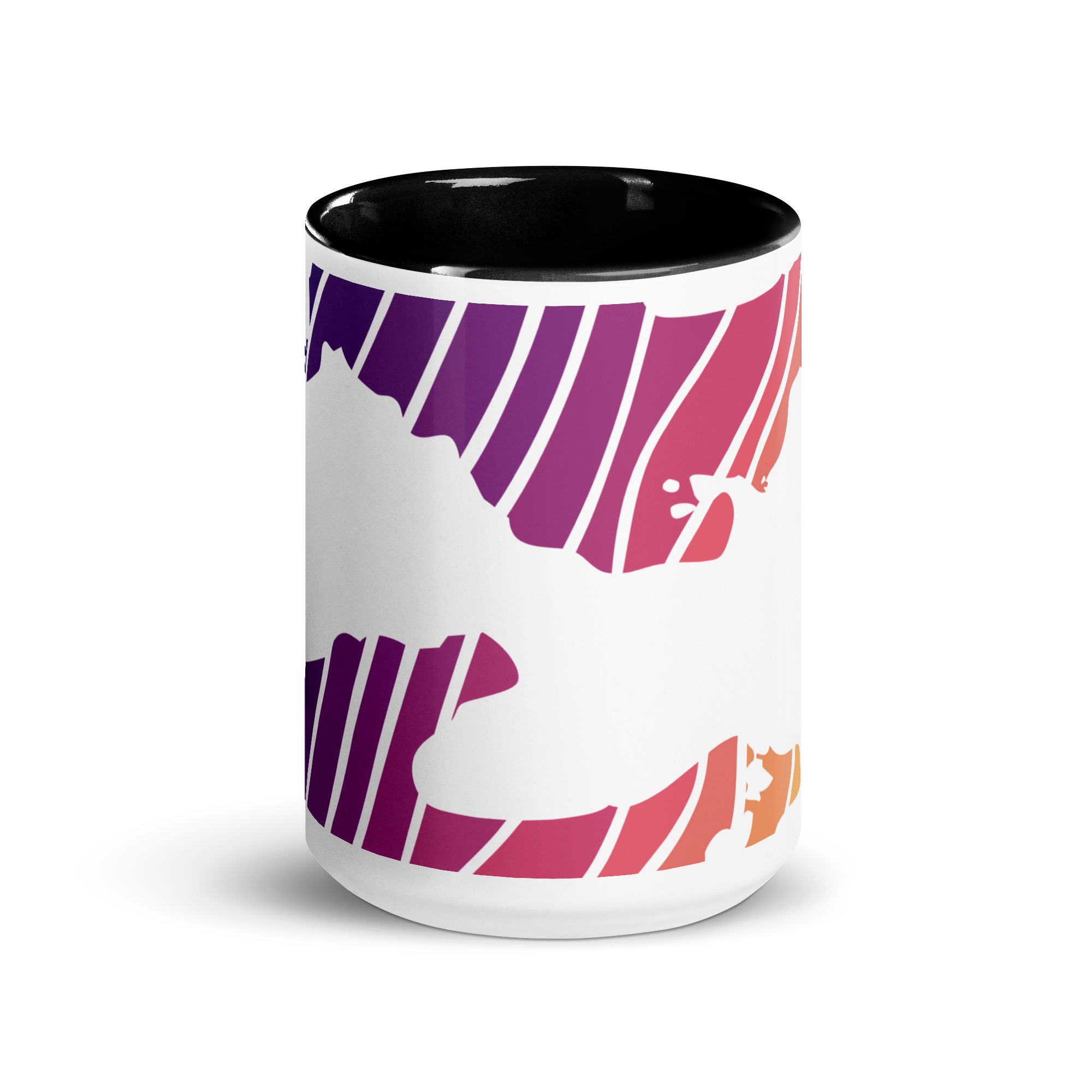Sunset Strips on Newfound Lake Mug with Color Inside - Image 6