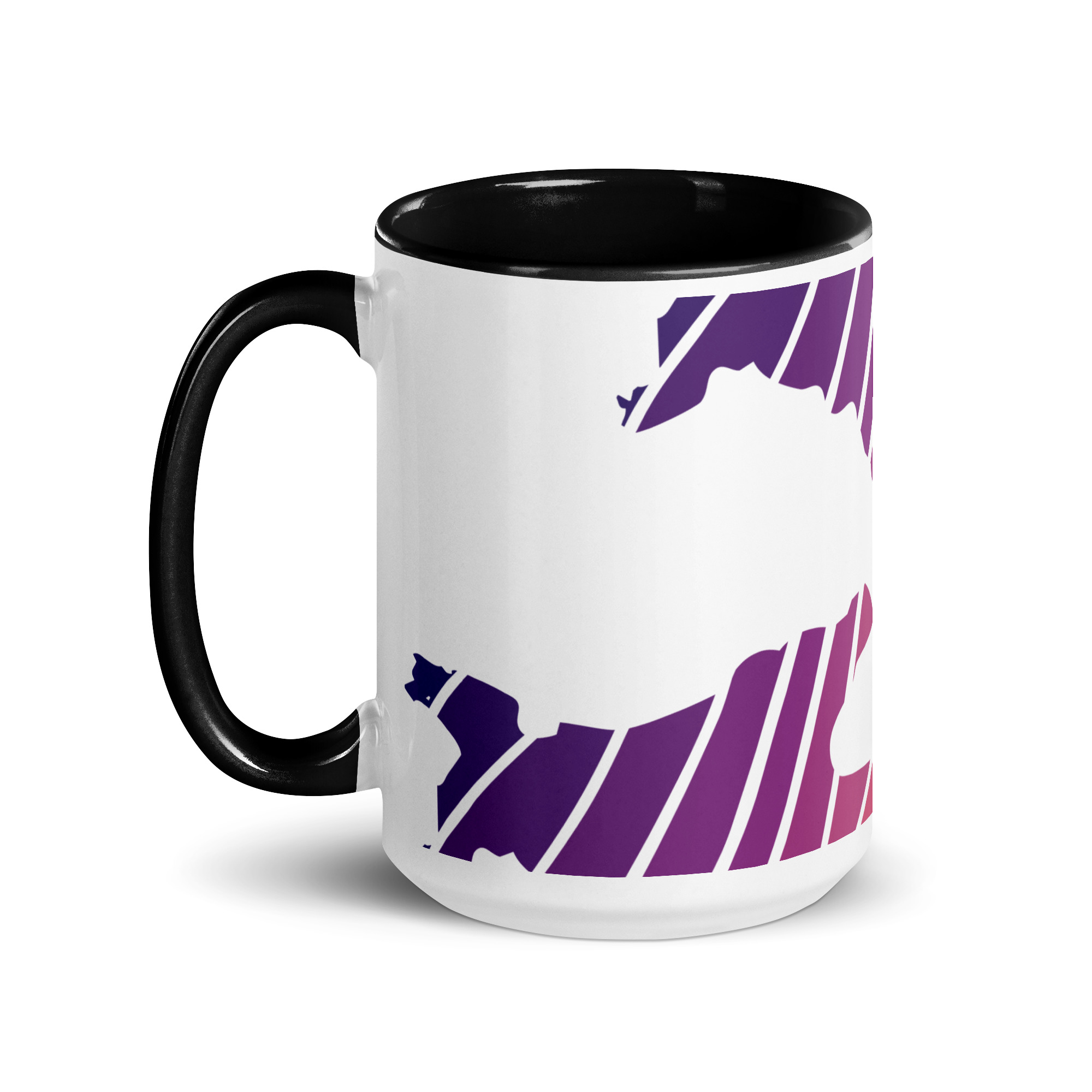 Sunset Strips on Newfound Lake Mug with Color Inside - Image 7