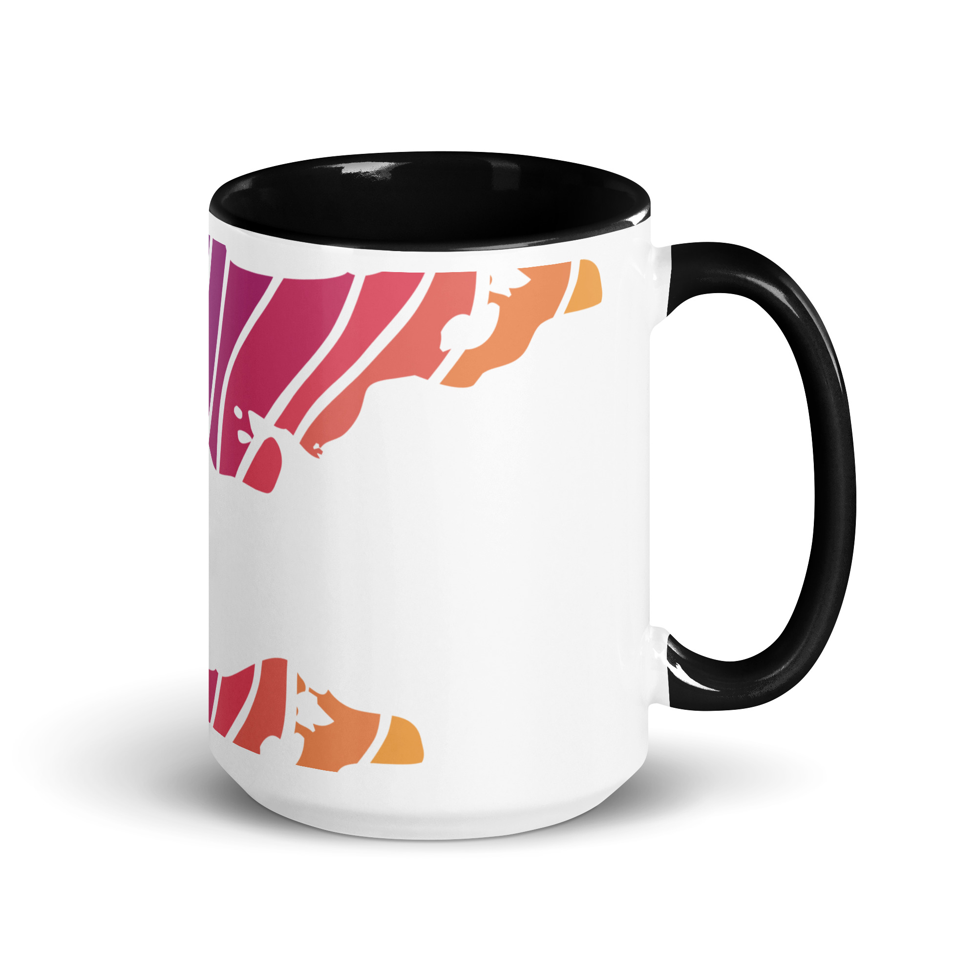 Sunset Strips on Newfound Lake Mug with Color Inside - Image 5