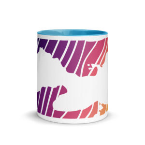 Sunset Strips on Newfound Lake Mug with Color Inside