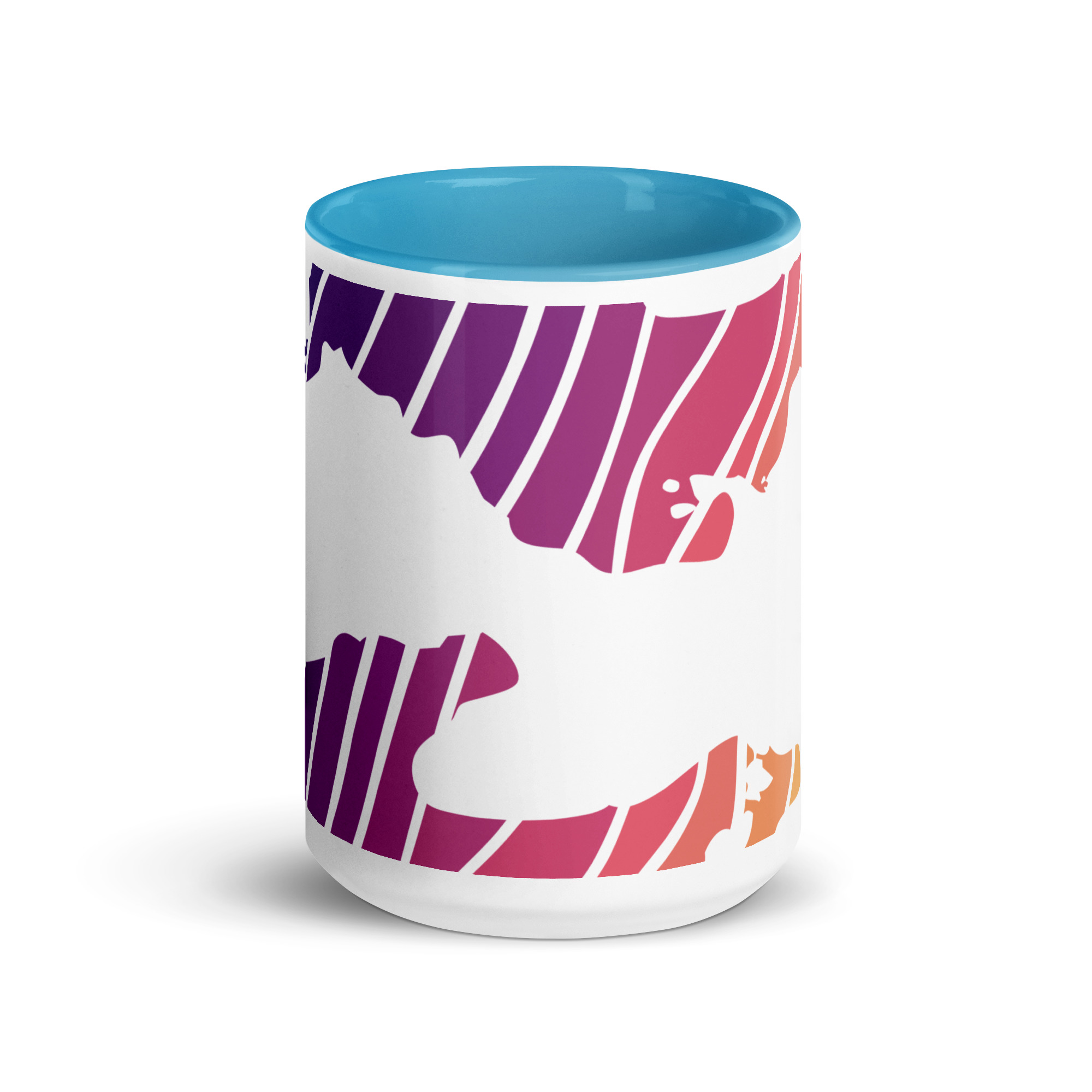 Sunset Strips on Newfound Lake Mug with Color Inside - Image 23