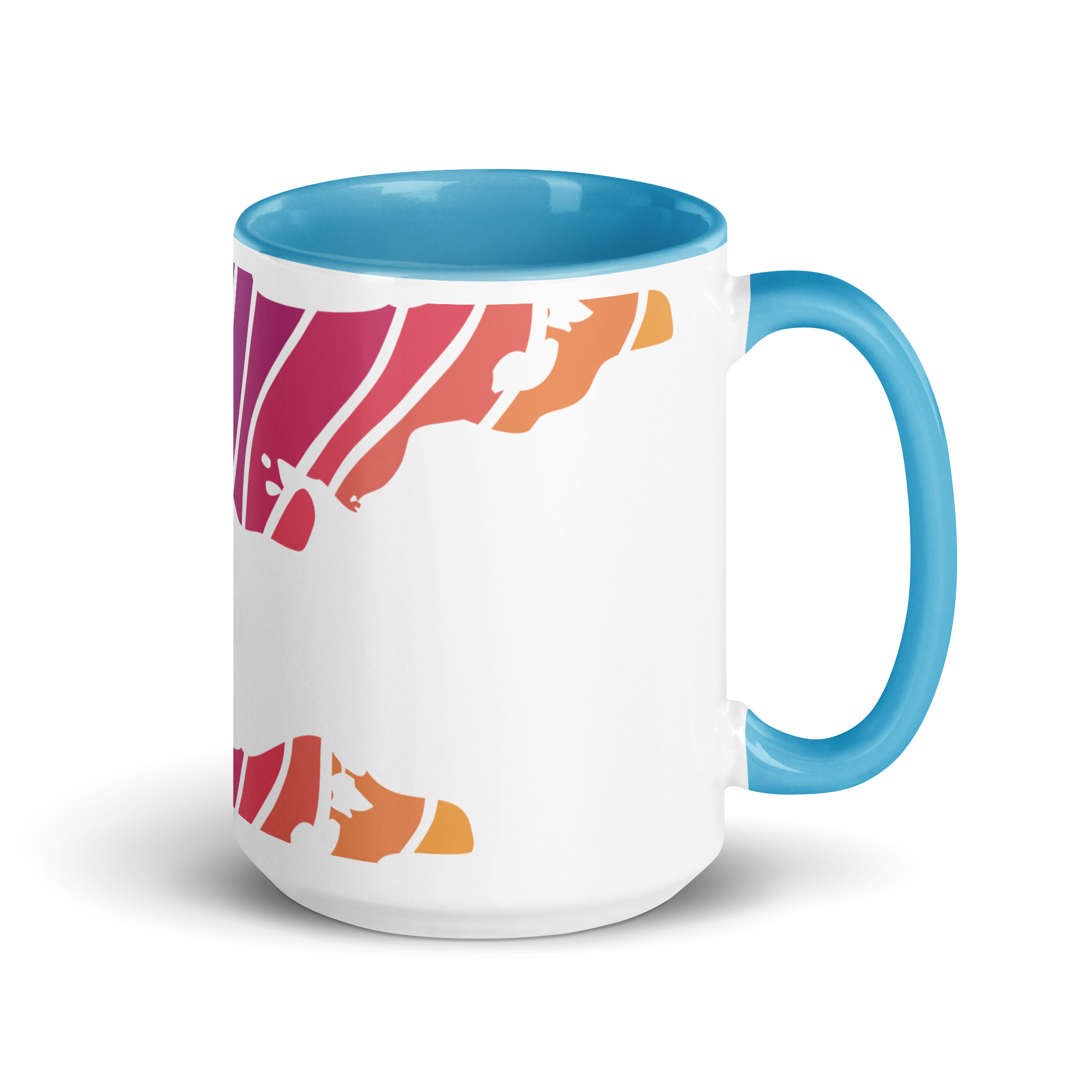 Sunset Strips on Newfound Lake Mug with Color Inside - Image 22