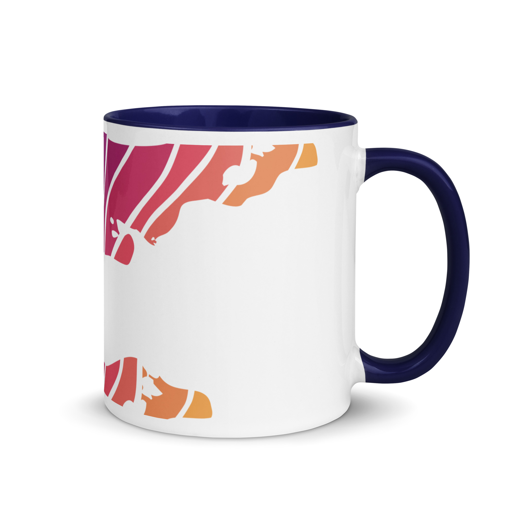 Sunset Strips on Newfound Lake Mug with Color Inside - Image 8