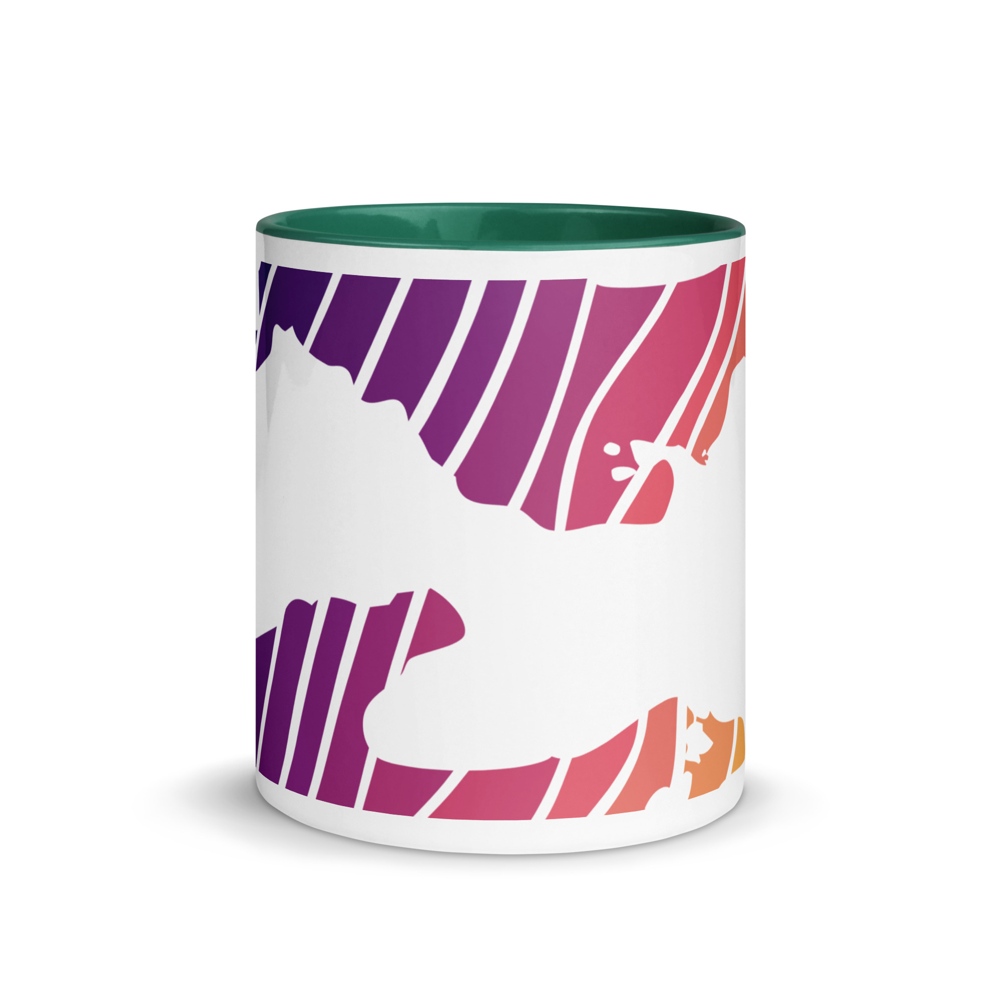 Sunset Strips on Newfound Lake Mug with Color Inside - Image 12
