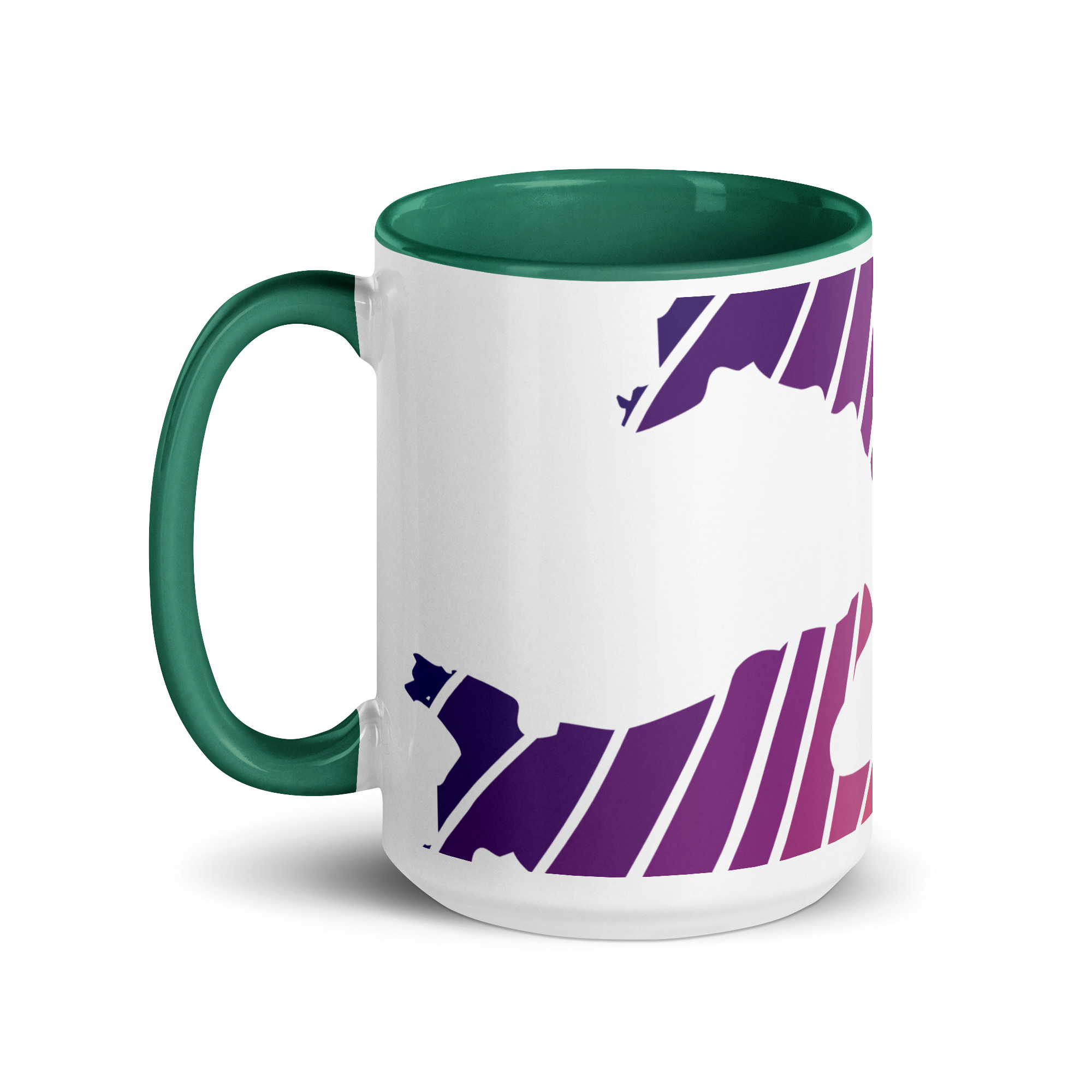 Sunset Strips on Newfound Lake Mug with Color Inside - Image 16