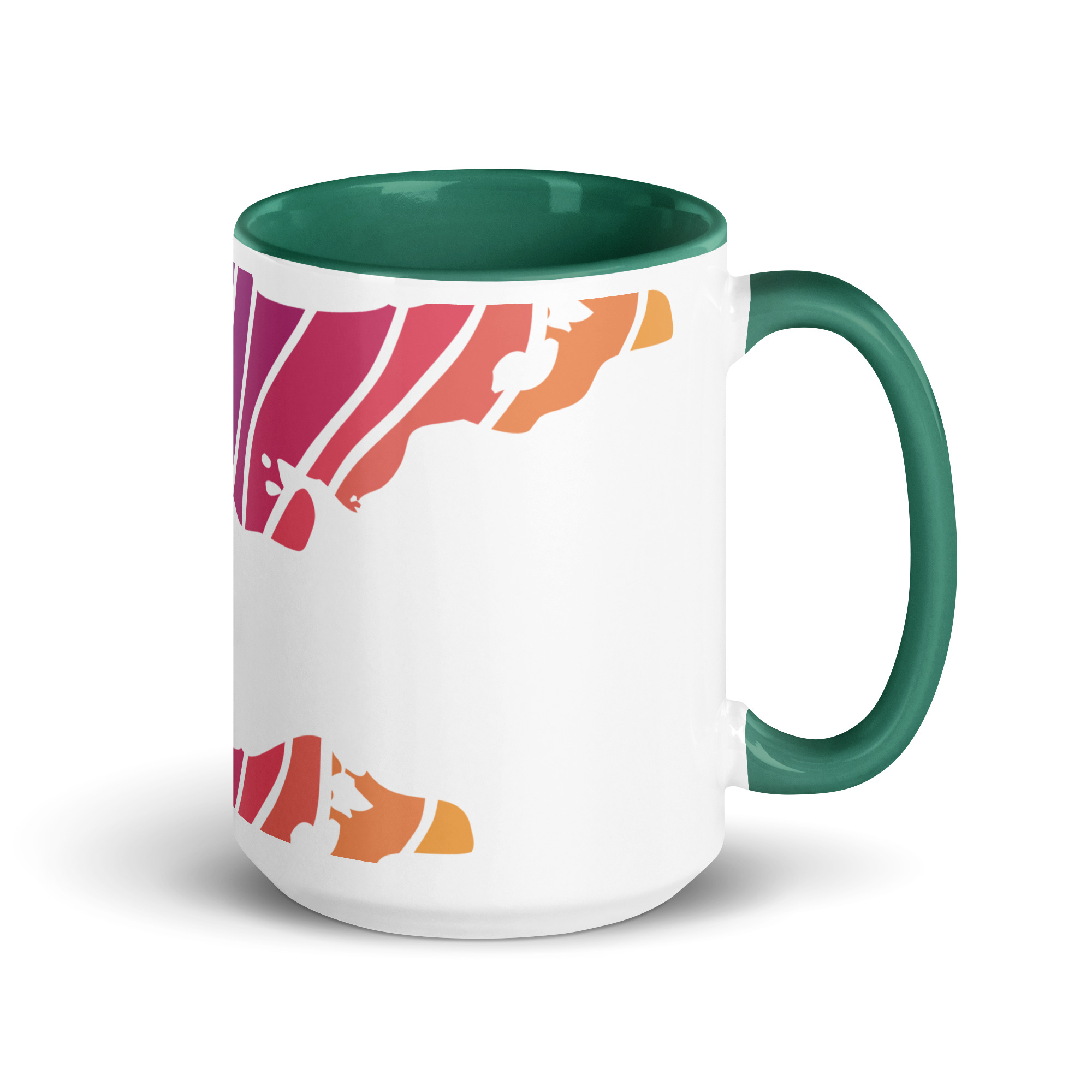 Sunset Strips on Newfound Lake Mug with Color Inside - Image 14