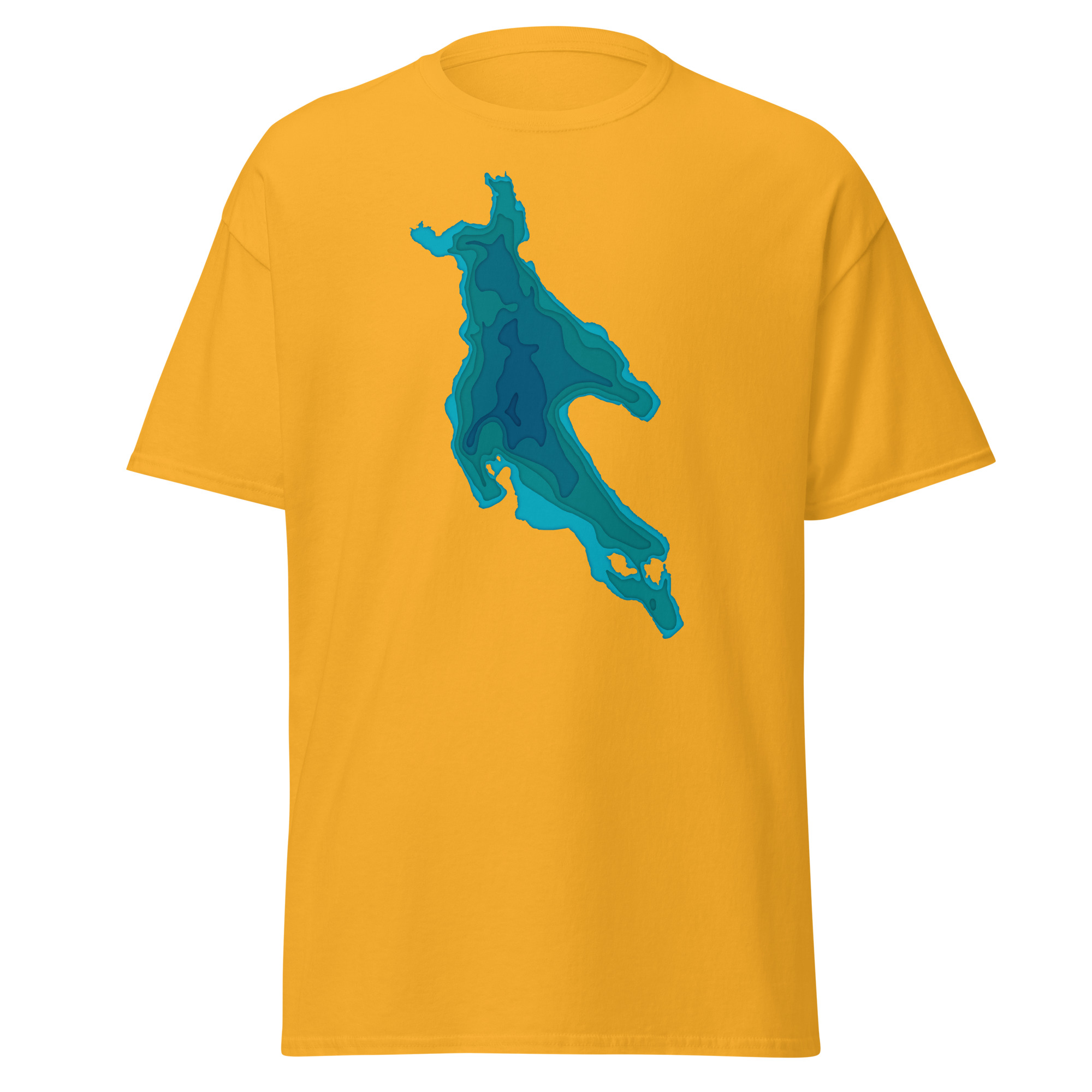 Newfound Lake Depth Unisex classic tee - Image 4