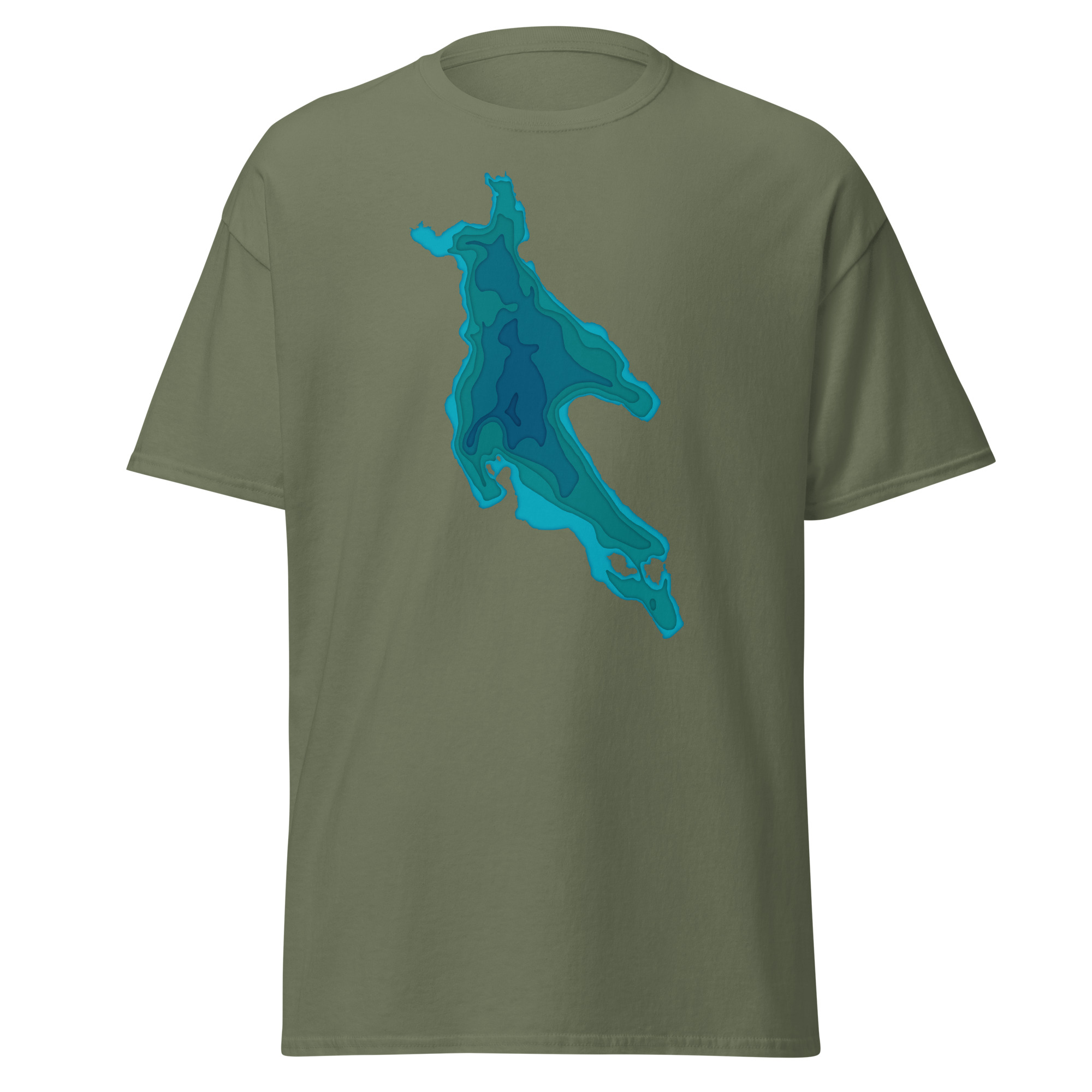 Newfound Lake Depth Unisex classic tee - Image 6