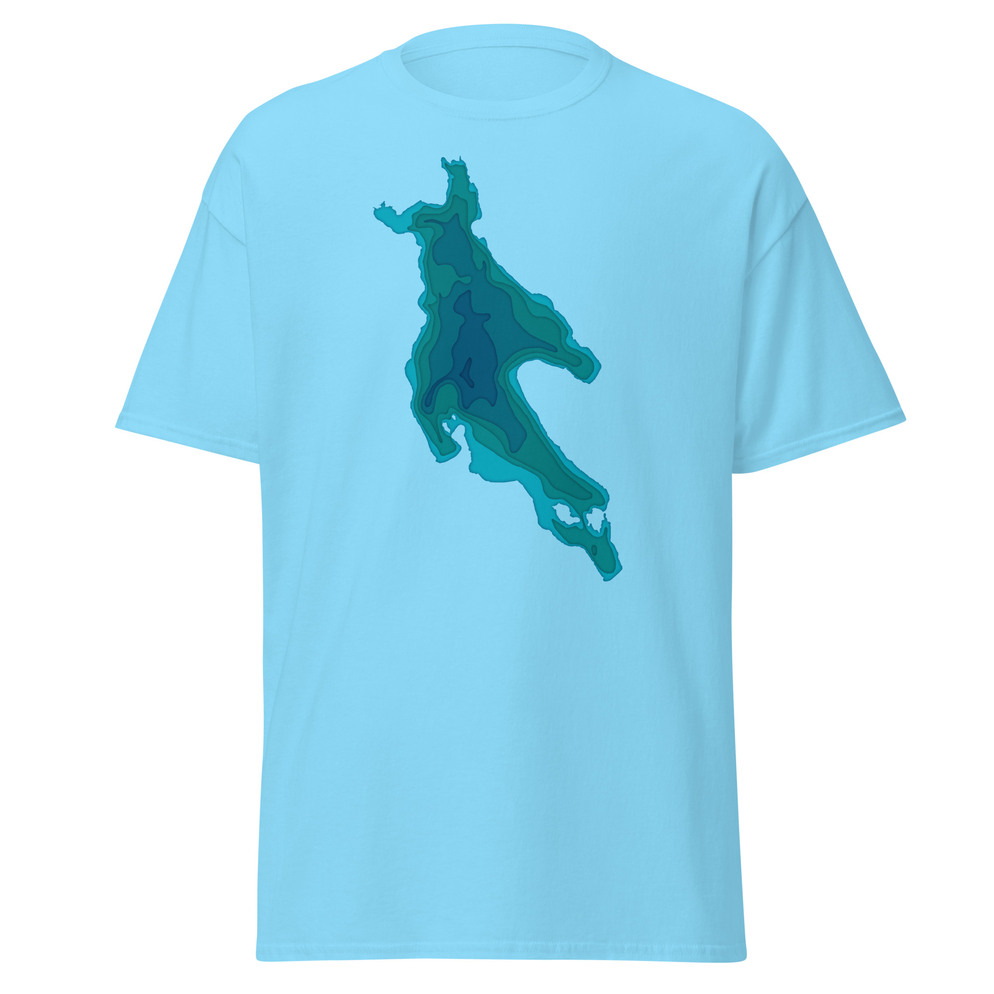 Newfound Lake Depth Unisex classic tee - Image 11