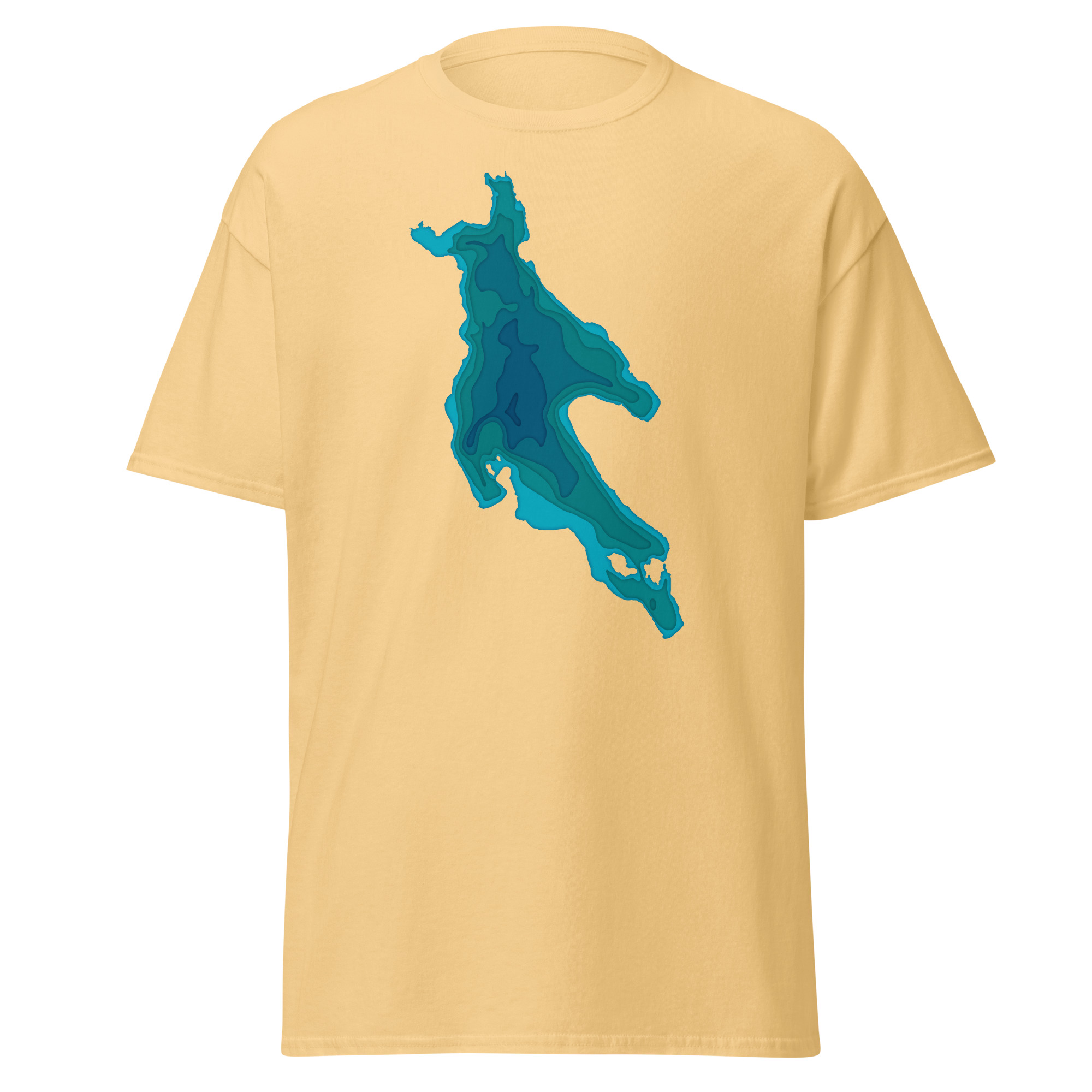 Newfound Lake Depth Unisex classic tee - Image 12