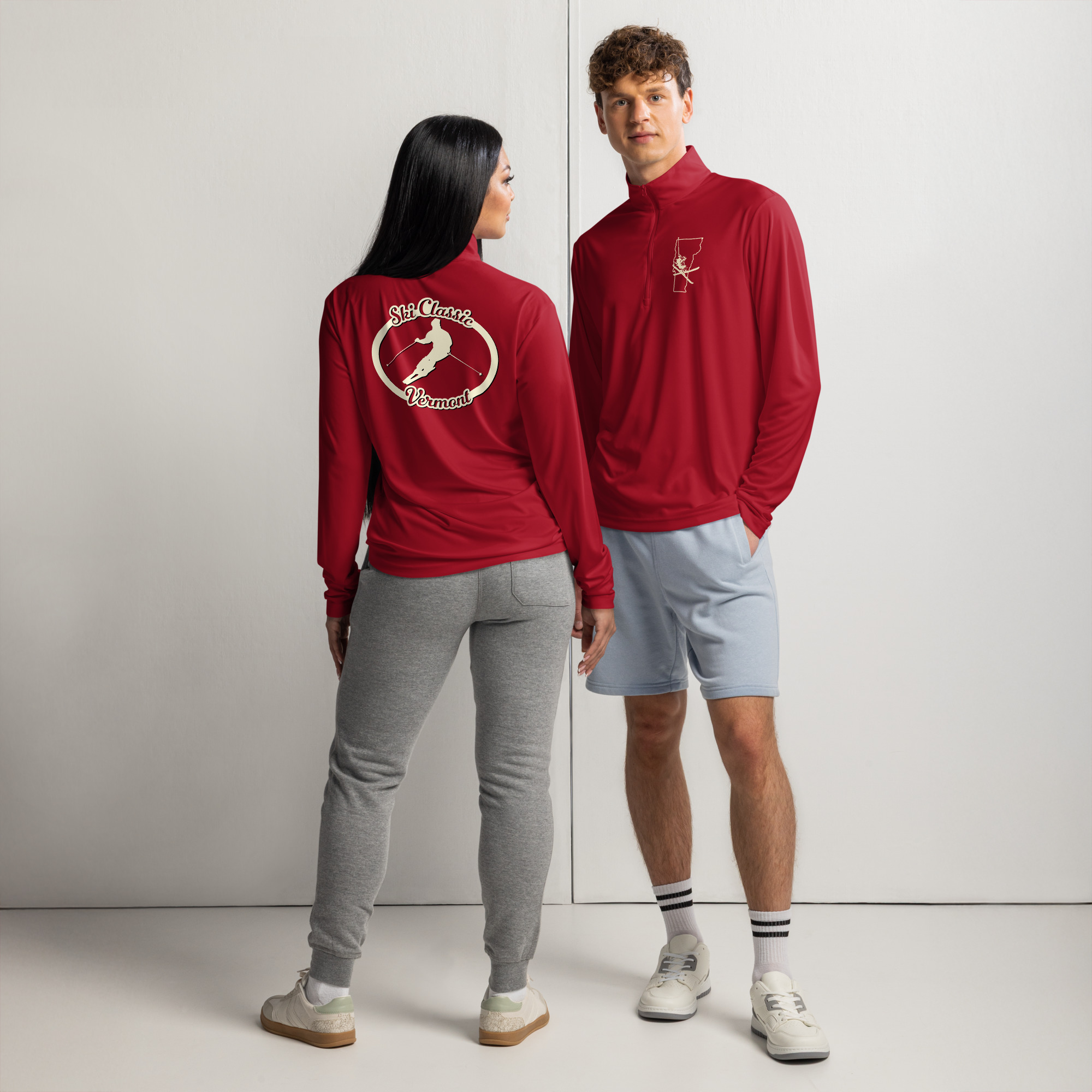 Ski Classic Vermont Lightweight quarter-zip pullover - Image 18