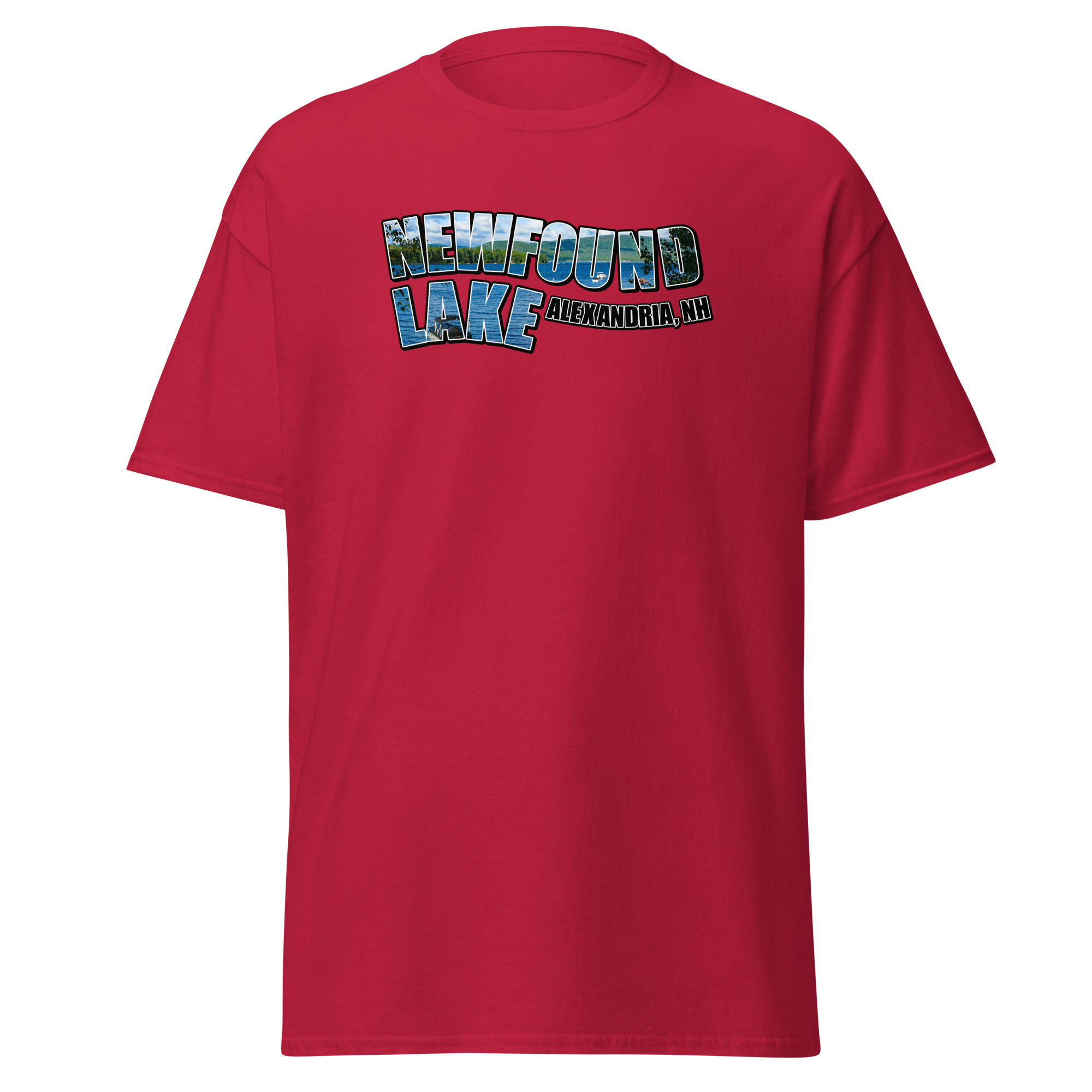 Newfound Lake, Alexandria, NH Unisex classic tee - Image 4