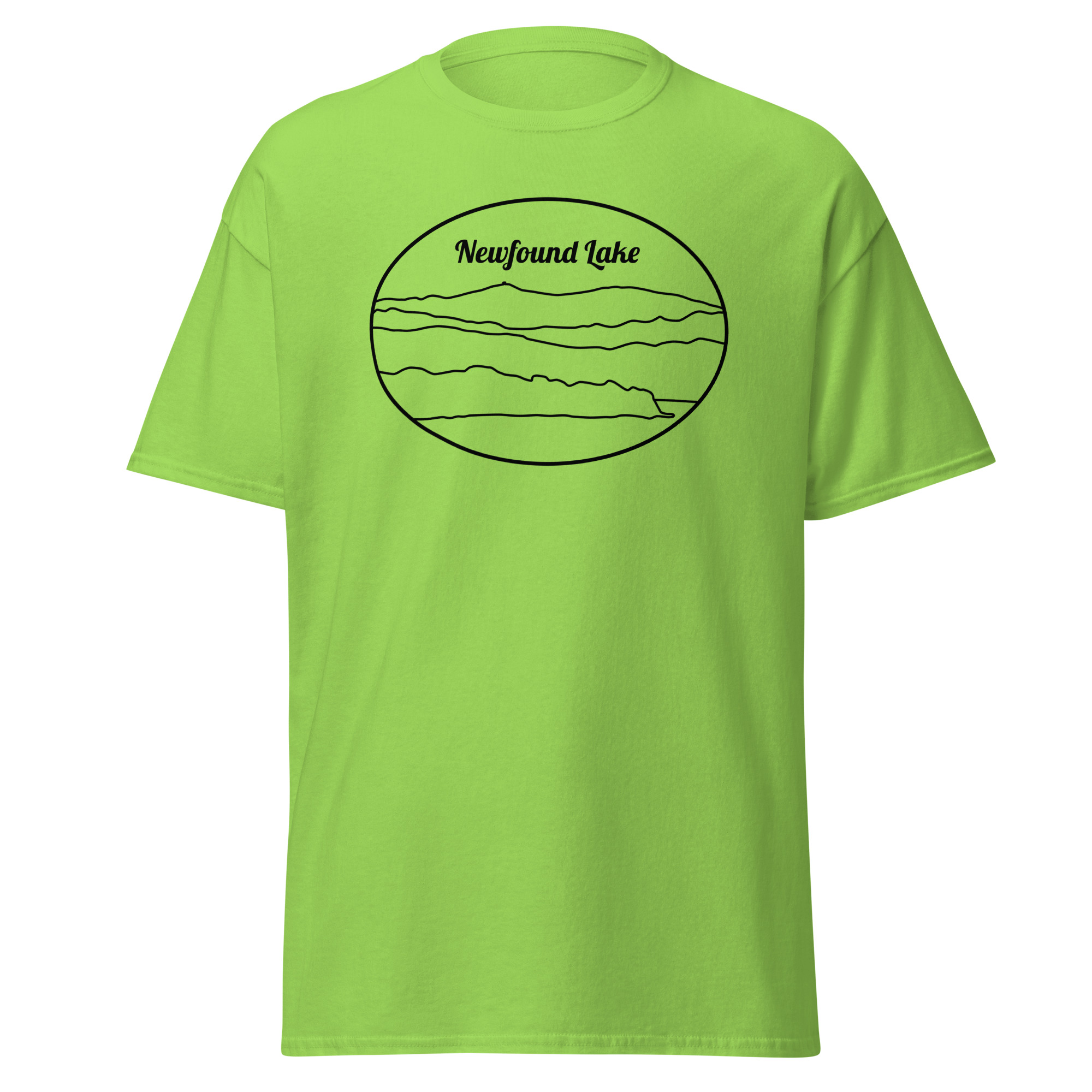 Newfound Black line Unisex classic tee - Image 10