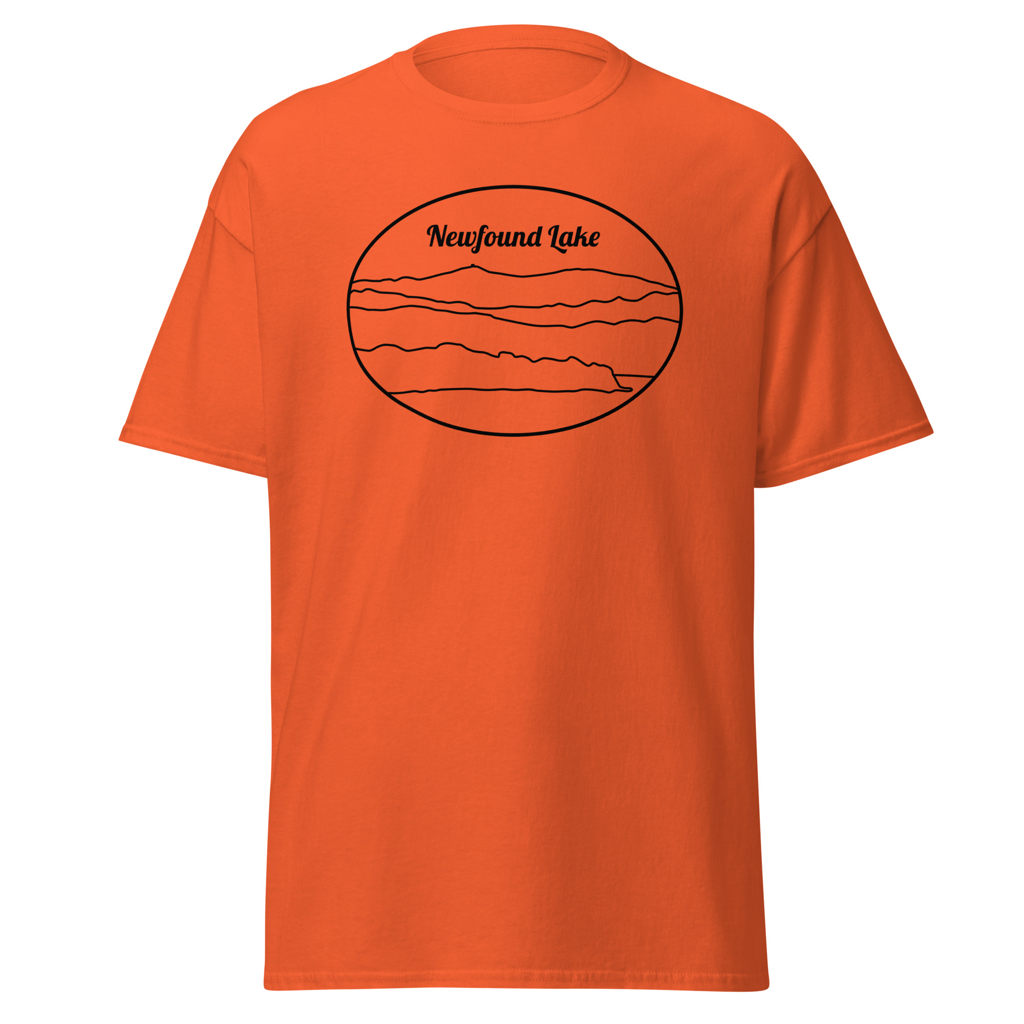 Newfound Black line Unisex classic tee - Image 4