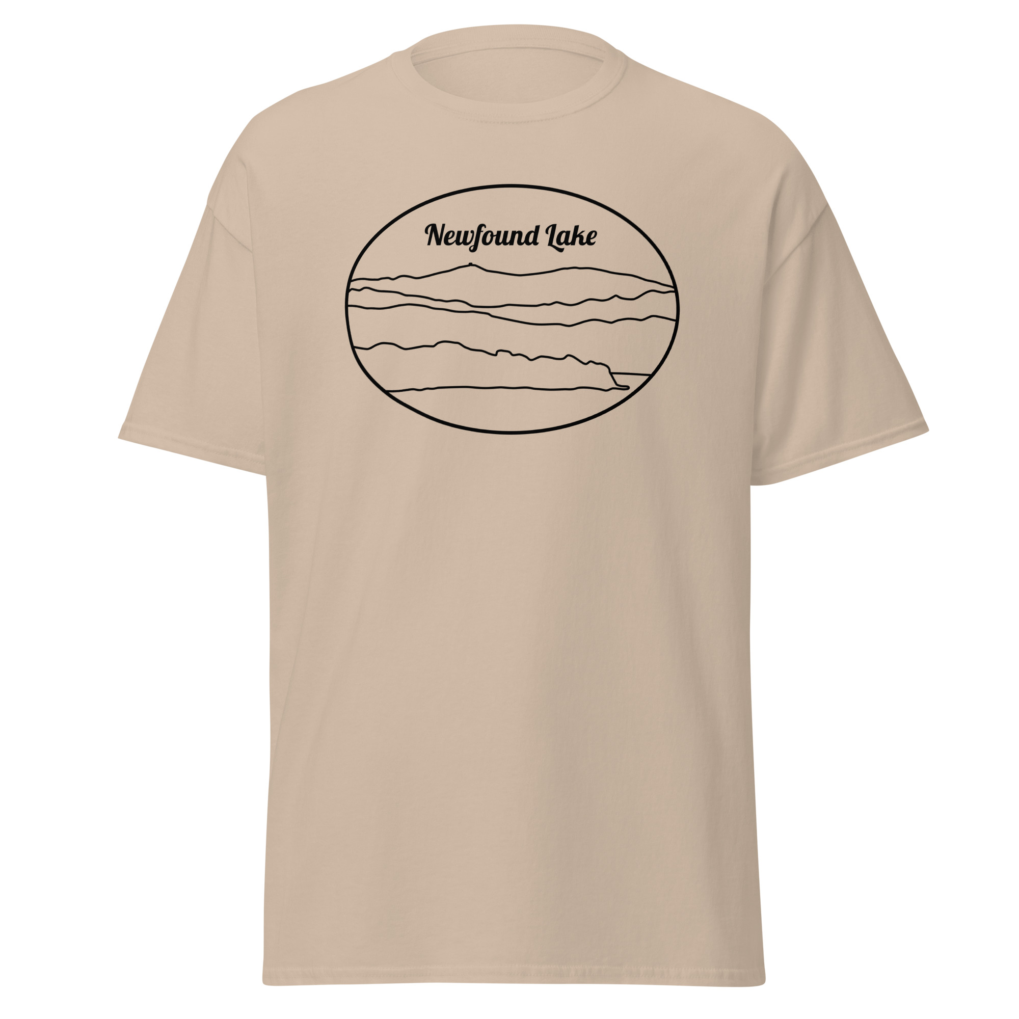 Newfound Black line Unisex classic tee - Image 9