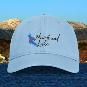 Love Newfound Lake Coastal Washed Cap