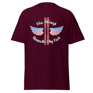 The Wings Beneath My Feet Unisex classic tee - Dark