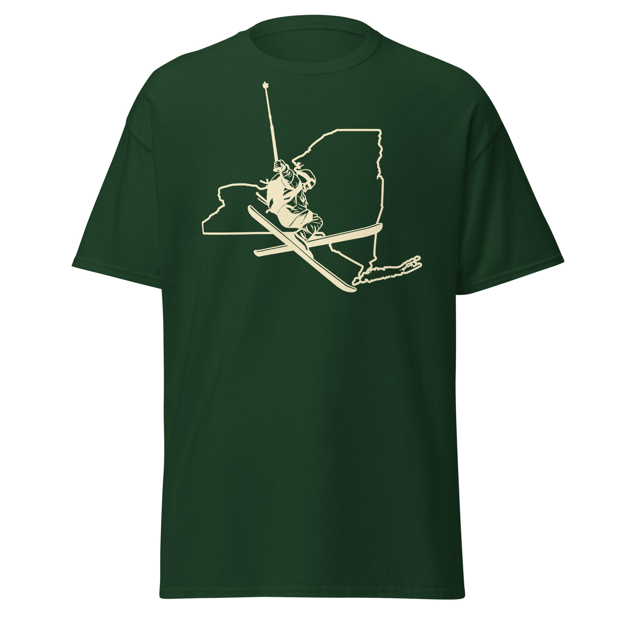 New York State Skier Unisex classic tee - Image 6