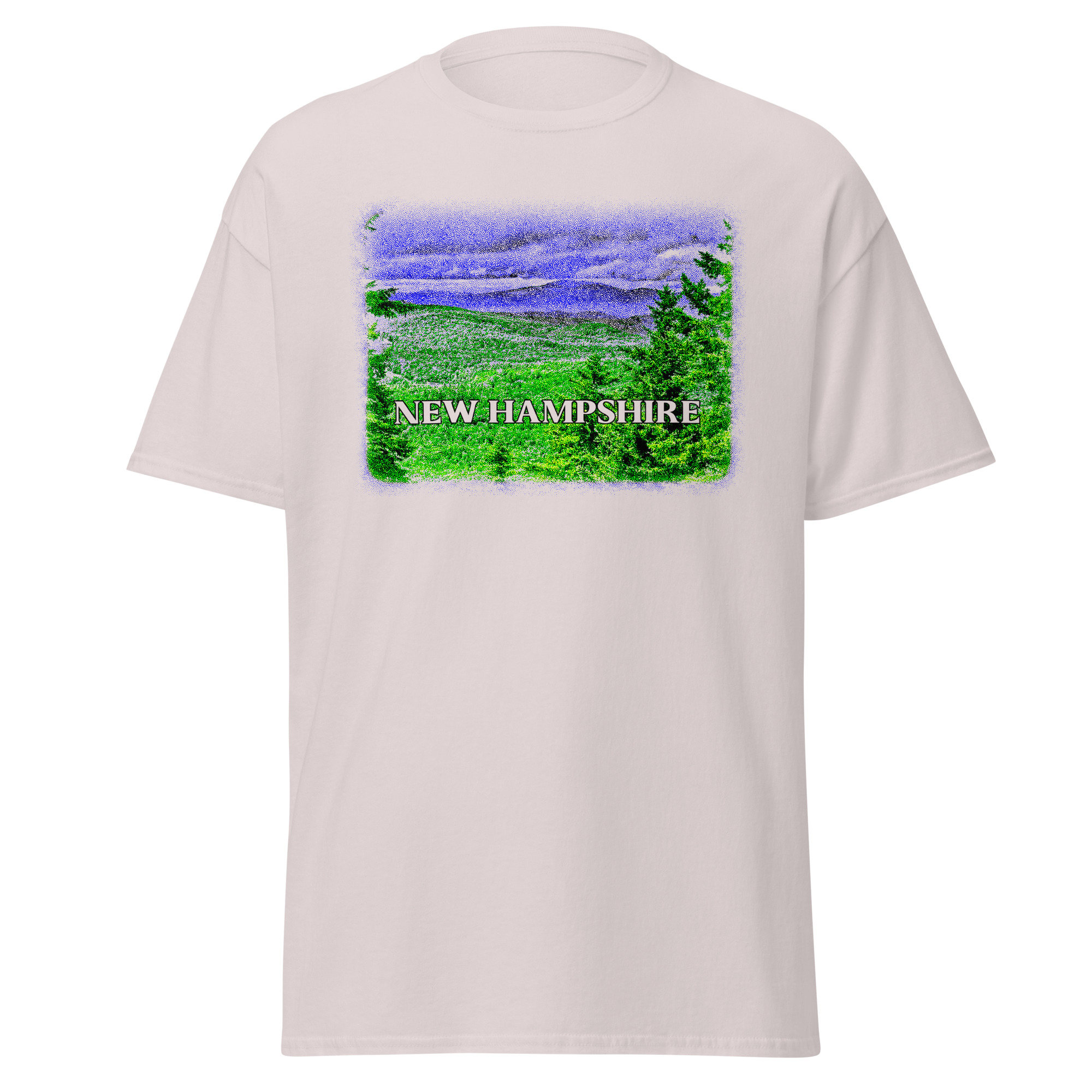 New Hampshire Pointillist Unisex classic tee - Image 8