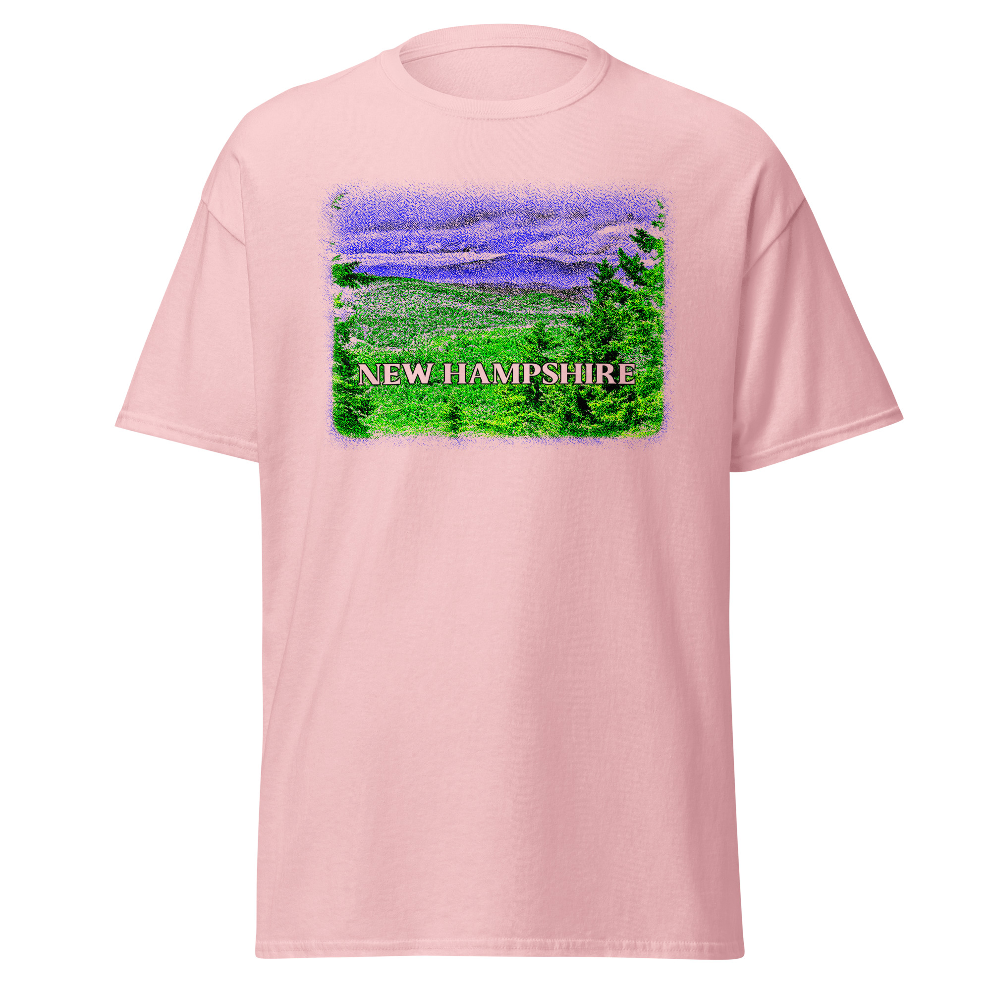 New Hampshire Pointillist Unisex classic tee - Image 7