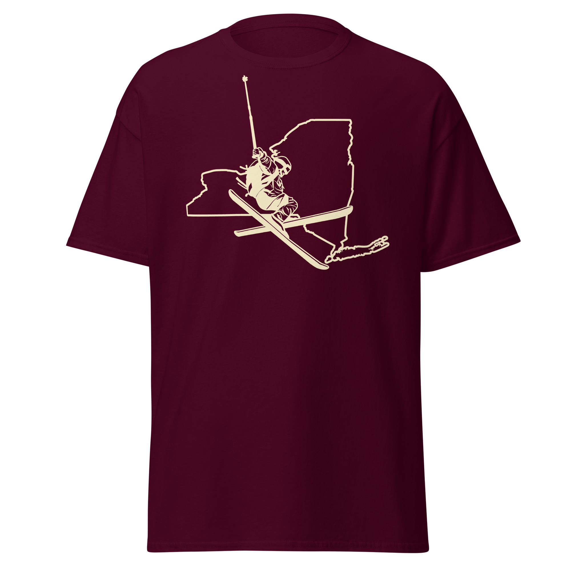 New York State Skier Unisex classic tee - Image 2