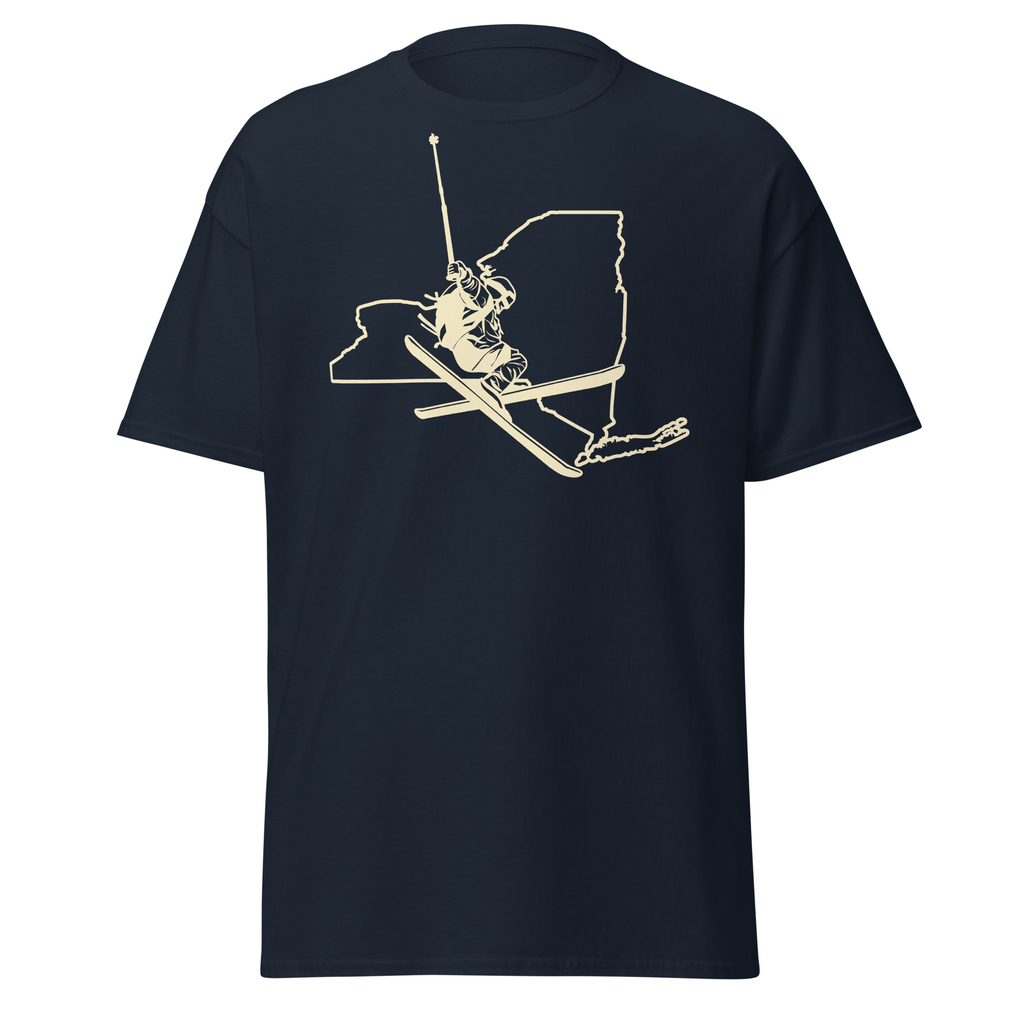 New York State Skier Unisex classic tee - Image 3