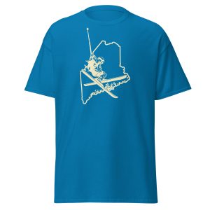Maine State Skier Unisex classic tee