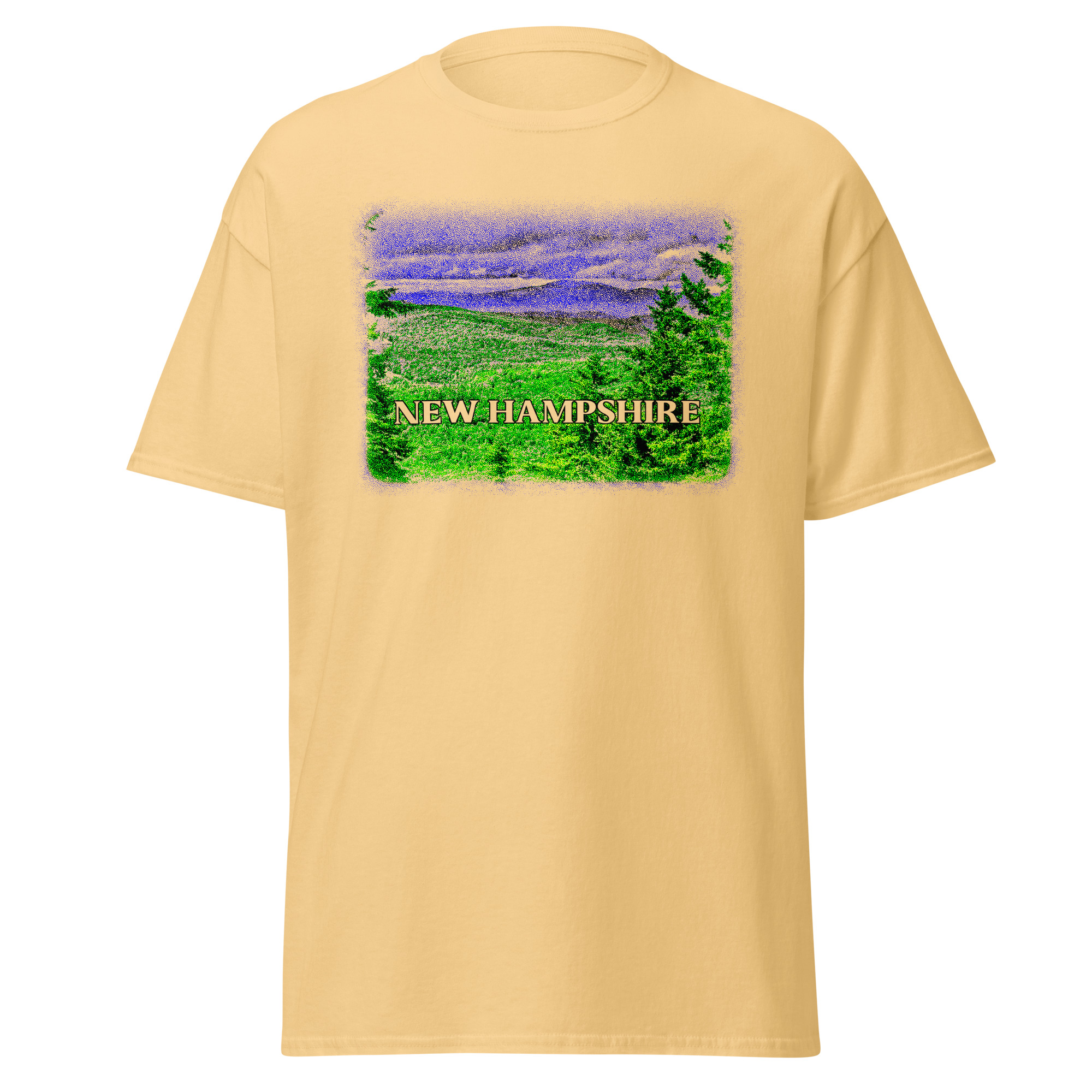 New Hampshire Pointillist Unisex classic tee
