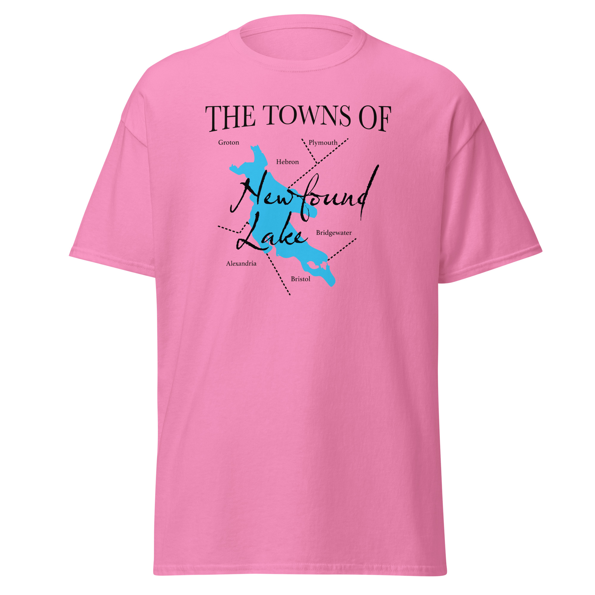 The Towns of Newfound Lake Lite classic tee