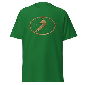 Woodgrain Classic Skier Unisex classic tee